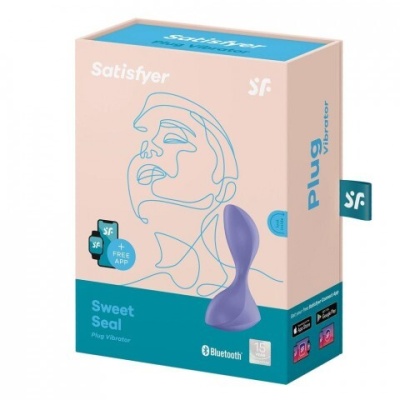 Satisfyer Sweet Seal - анальная вибропробка (управление через телефон)